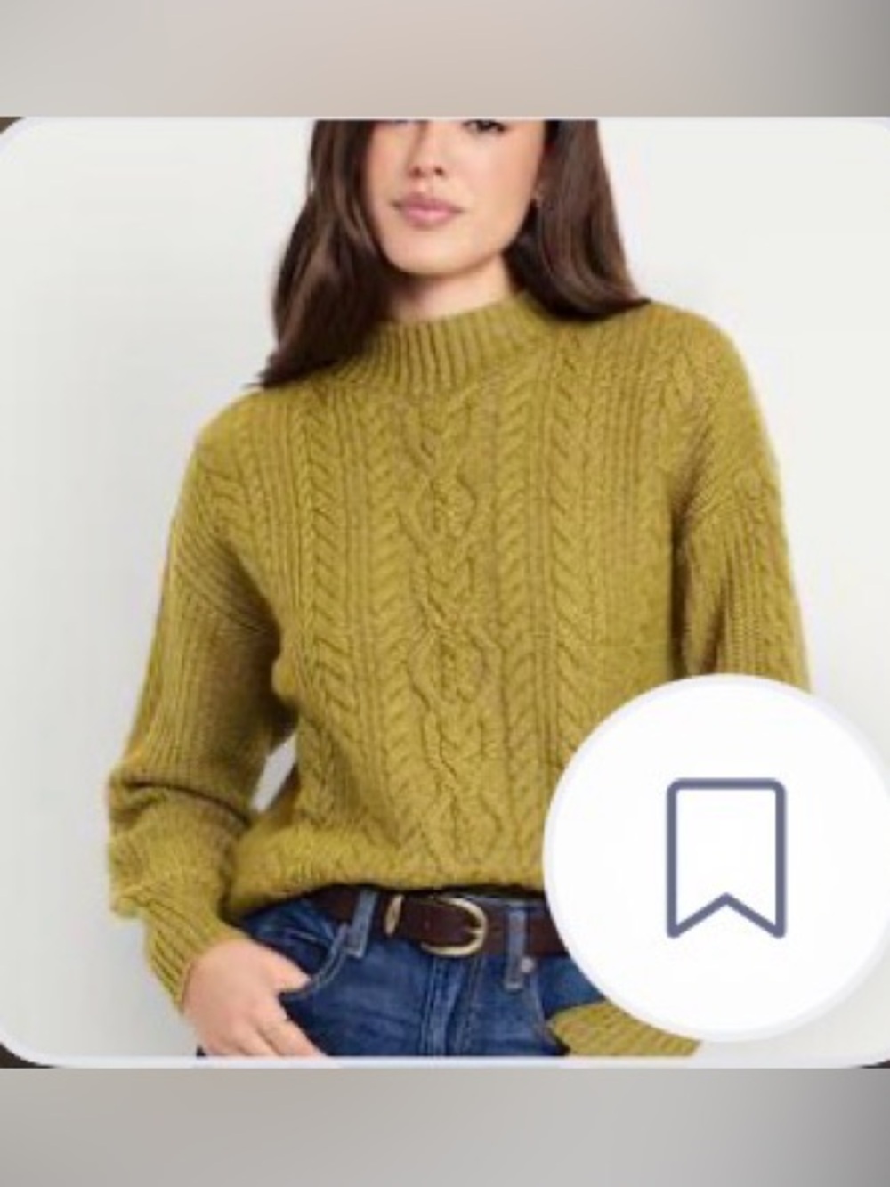 Old Navy Cable-Knit Turtleneck Sweater